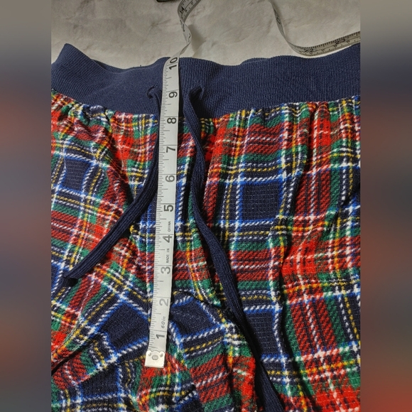 Eddie Bauer Red Top with Plaid Pajama Pants - Picture 12 of 13